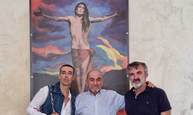 Ricardo Carrero dona a El Puerto el cuadro de ‘Costus’ “Retrato de Lourdes Galofré con Lala”