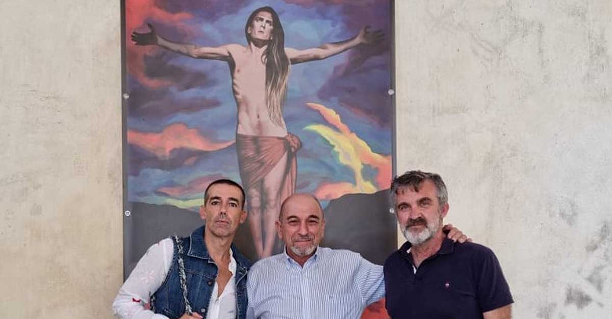 Ricardo Carrero dona a El Puerto el cuadro de ‘Costus’ “Retrato de Lourdes Galofré con Lala”