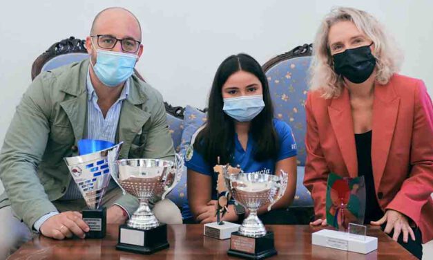 La deportista portuense Alba Sánchez, primera de España en el ranking de tenis de mesa benjamín