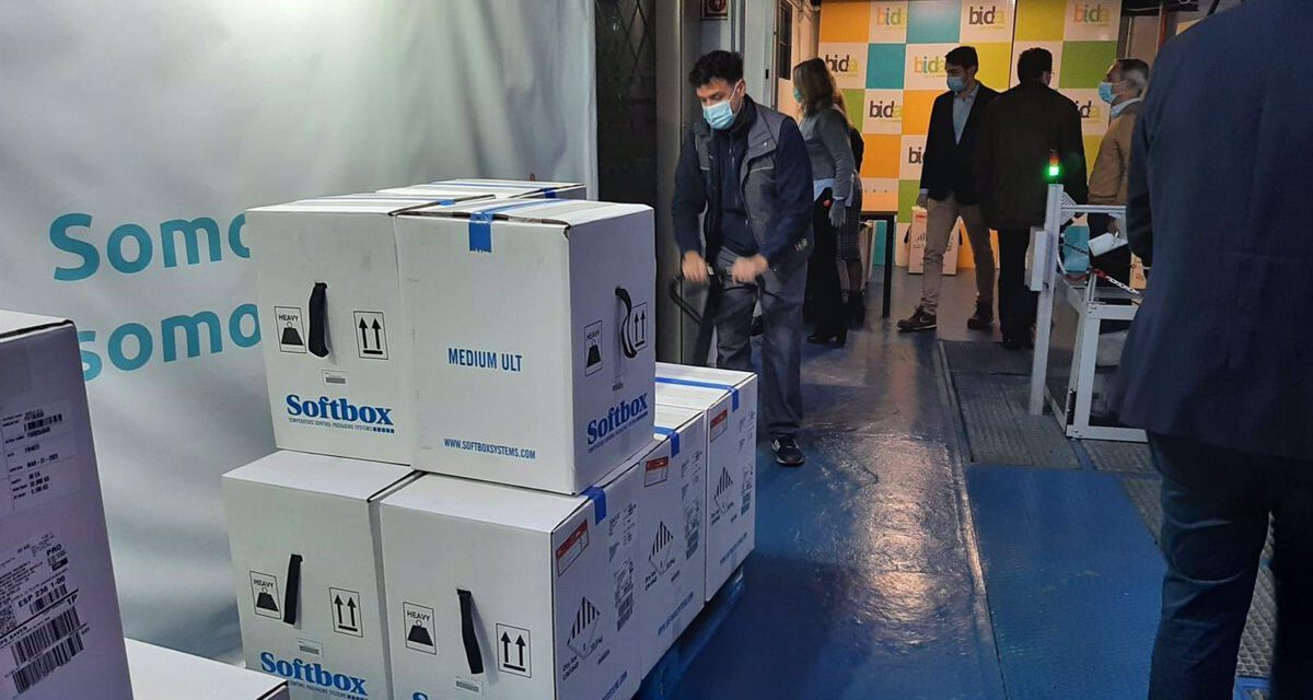 Sanidad entrega a Andalucía 264.000 vacunas pediátricas