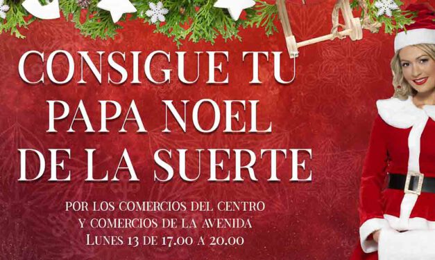 Mamá Noel visita los comercios del centro de El Puerto y de la Avenida del Ejército