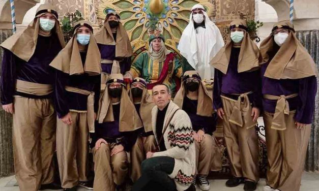 Éxito del Cartero Real, que recibe a multitud de niños en el Castillo de San Marcos