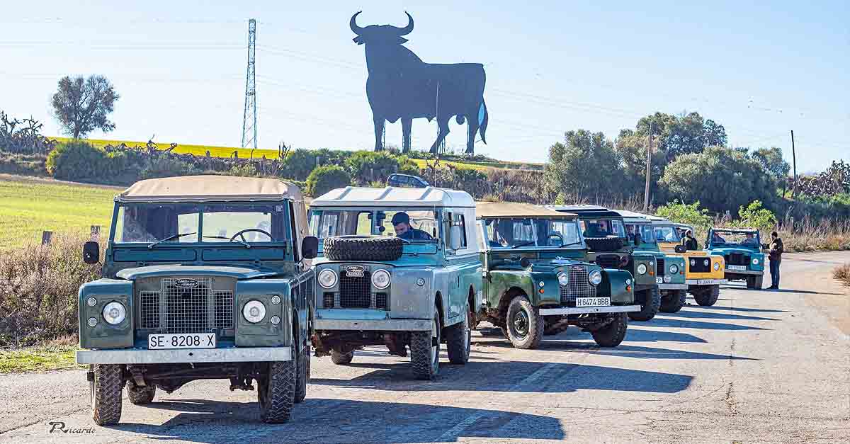 Land Rovers por El Puerto