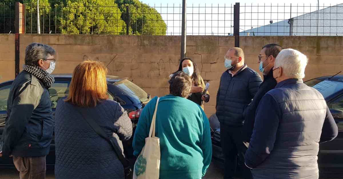Próximas obras de derribo del muro del Tejar y construcción de un aparcamiento