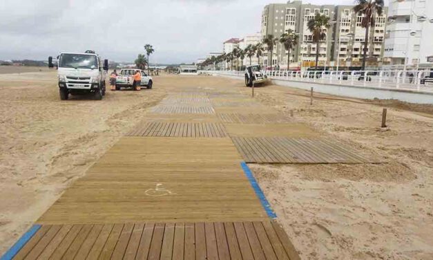 El Puerto comienza a preparar su litoral para la primavera y la Semana Santa 2022