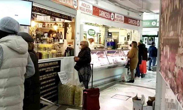 La Plaza de Abastos, a pleno funcionamiento