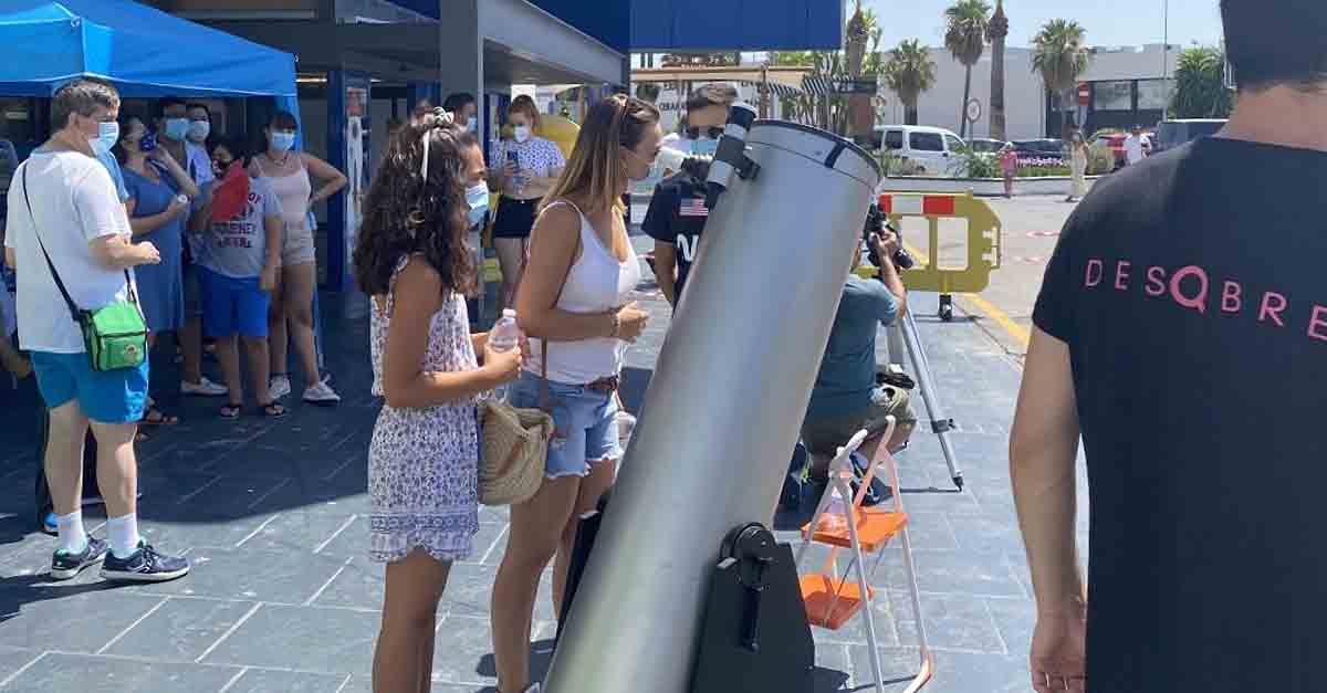 El Paseo invita a sus clientes a disfrutar de la experiencia de astronomía 'Un paseo por las estrellas'