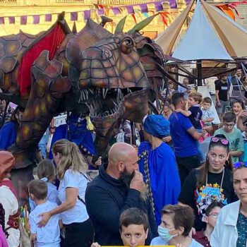 El Mercado Medieval bate récords de asistencia y llena de vida el centro histórico