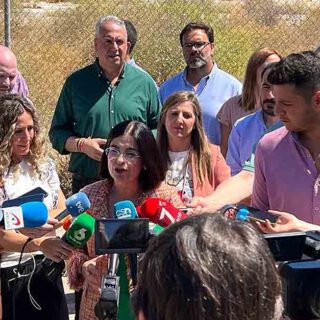 El PSOE de Cádiz junto a la ministra de Sanidad piden al PP que hagan realidad el hospital
