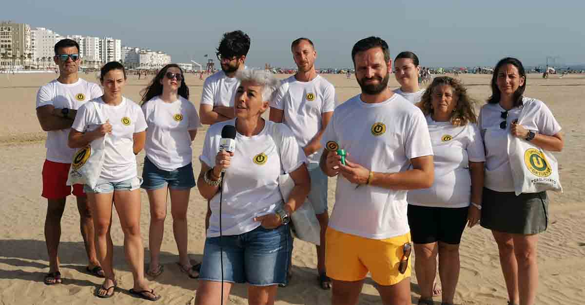 Unión Portuense pone en marcha la campaña Playas Limpias