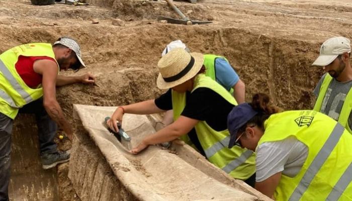 Hallan en Antequera una necrópolis romana de los siglos I y II