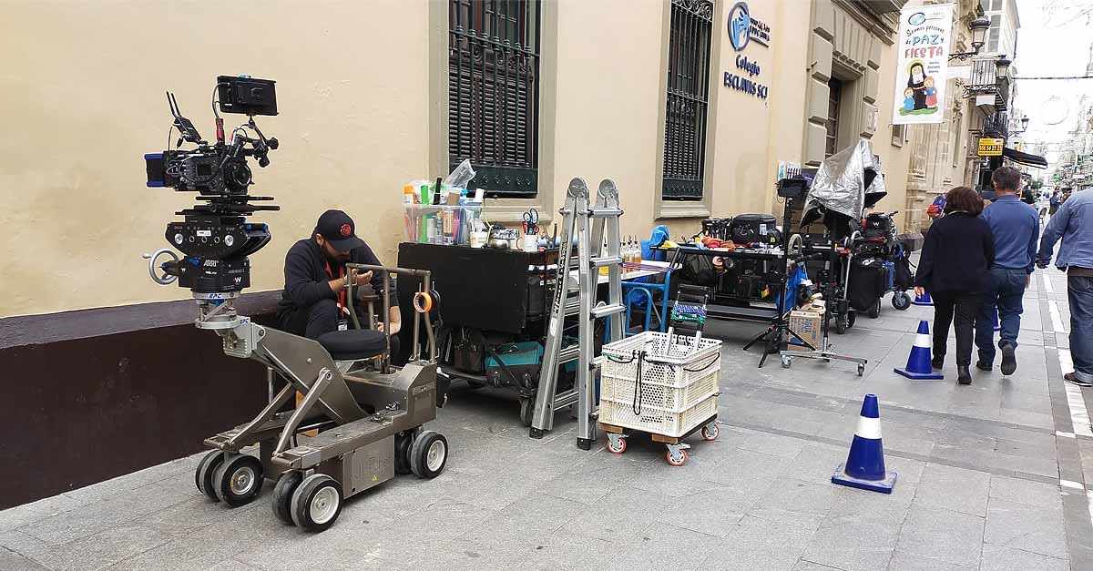 El Puerto acoge el rodaje de una nueva serie protagonizada por Hugh Grant