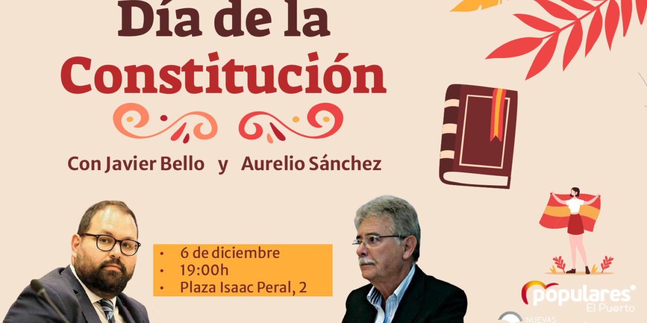 El PP y Nuevas Generaciones organizan una mesa redonda con motivo del Día de la Constitución