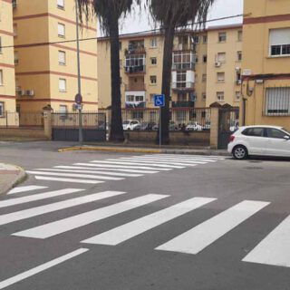 El Ayuntamiento de El Puerto renueva el contrato de señalización horizontal y vertical de las vías públicas
