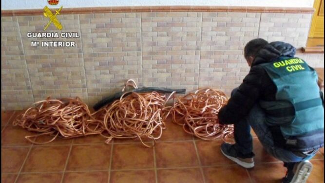 Lo detienen por 29 robos de cobre tras electrocutarse en el último de ellos en Huelva