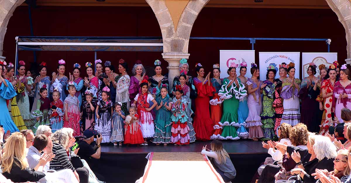 Celebrado con gran éxito el III Desfile de flamenca de la Asociación Nueva Bahía