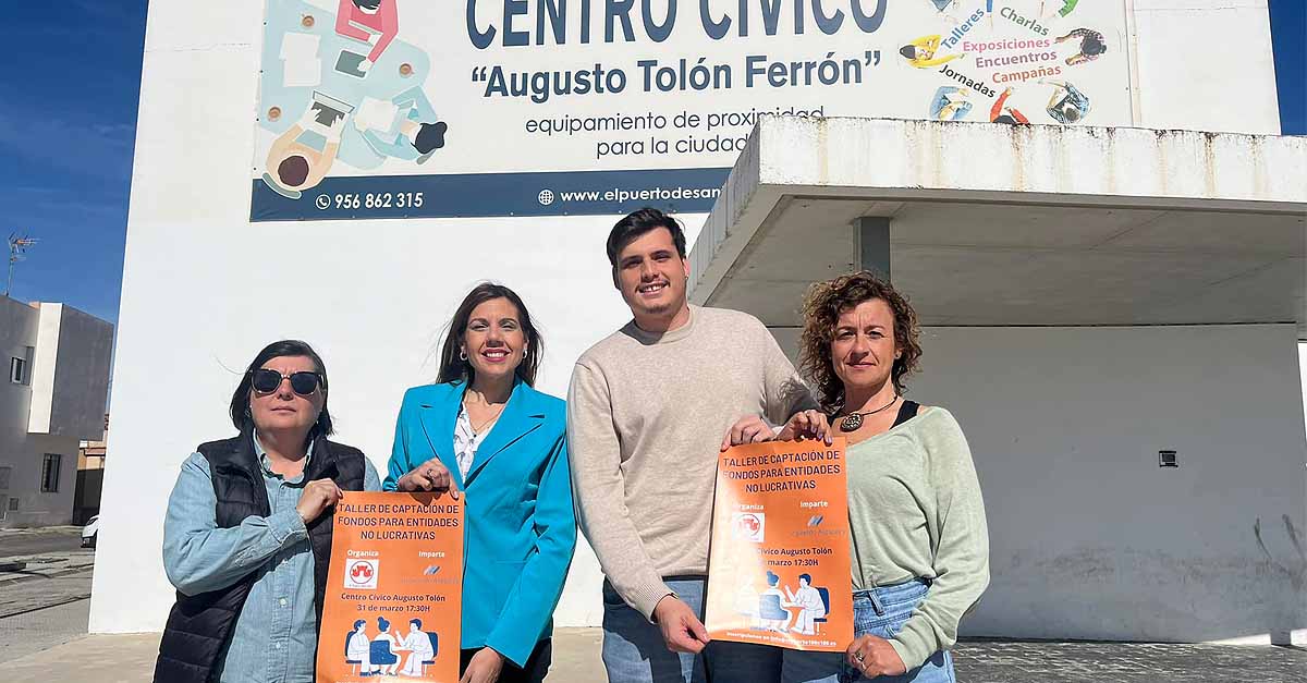 El Puerto 100×100 organiza un taller de captación de fondos para entidades no lucrativas