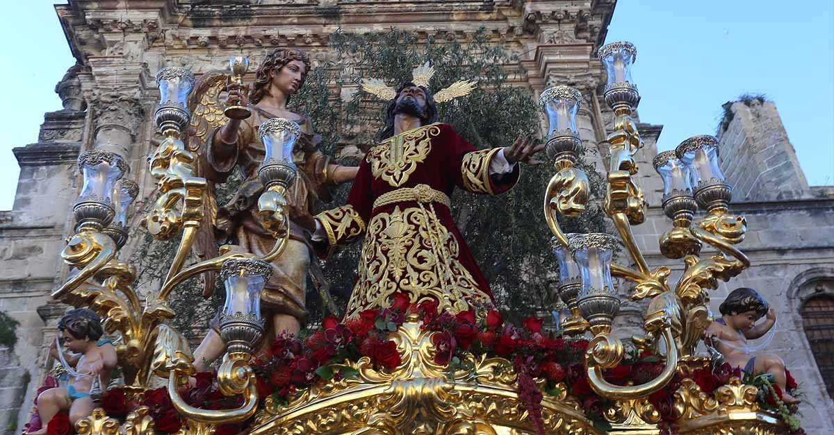 Resumen del Miércoles Santo en El Puerto: Oración en el Huerto