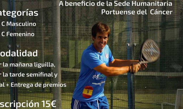 El Puerto Sí organiza un torneo de pádel solidario este domingo