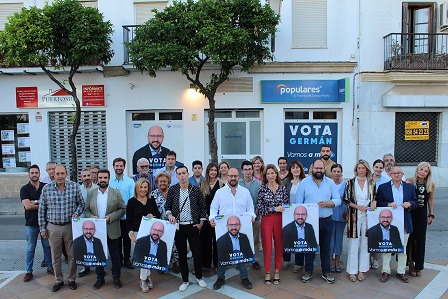 El Partido Popular da el pistoletazo de salida a la campaña electoral rodeado de militantes