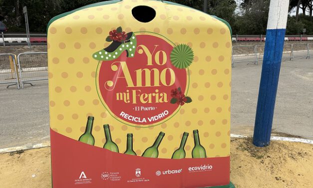 Ecovidrio y el Ayuntamiento impulsan el reciclado de envases de vidrio durante la Feria