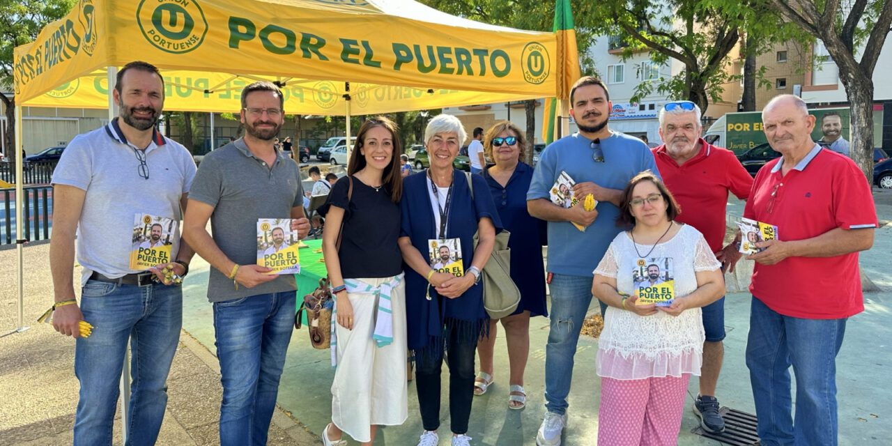 Unión Portuense sigue dando a conocer su proyecto por todo El Puerto