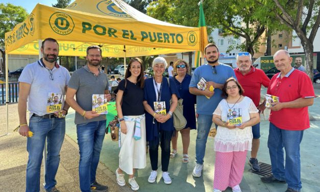 Unión Portuense sigue dando a conocer su proyecto por todo El Puerto