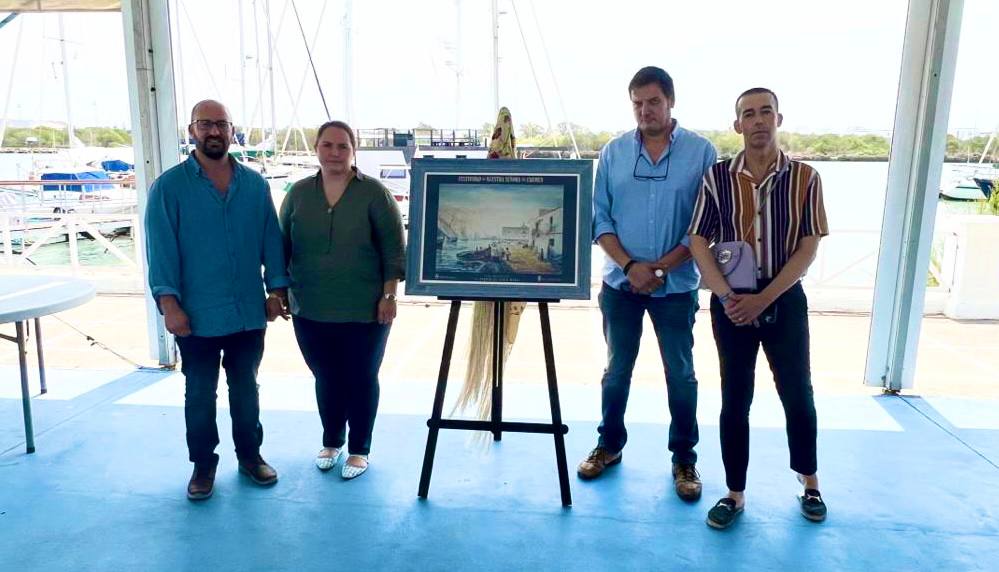 Una obra de Adrián Ferreras anuncia la Festividad de la Virgen del Carmen 2023