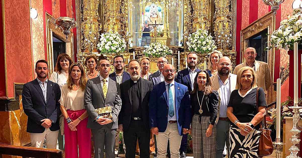 El alcalde Germán Beardo encomienda su segundo mandato a la Virgen de Los Milagros