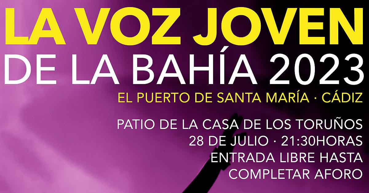 Juventud pone en marcha la IX Edición del Festival La Voz Joven de la Bahía