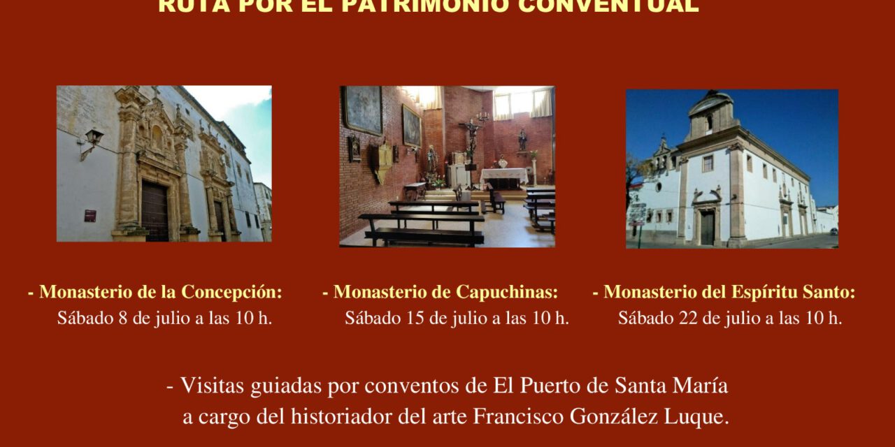 El historiador Francisco González Luque ofrece visitas por el patrimonio conventual