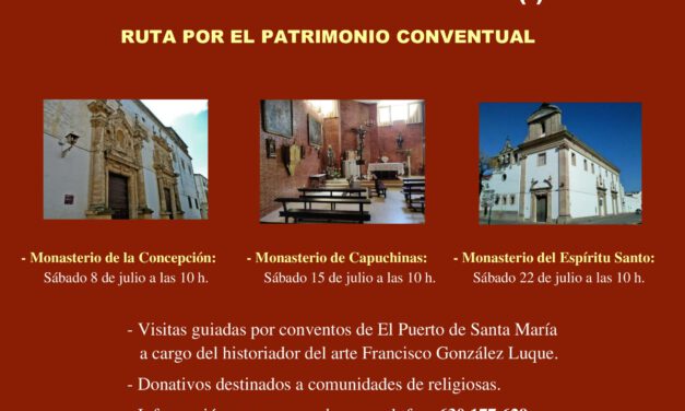 El historiador Francisco González Luque ofrece visitas por el patrimonio conventual
