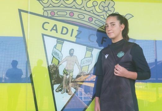 Martina Maqueda defenderá la potería del Cádiz CF Femenino en categoría cadete