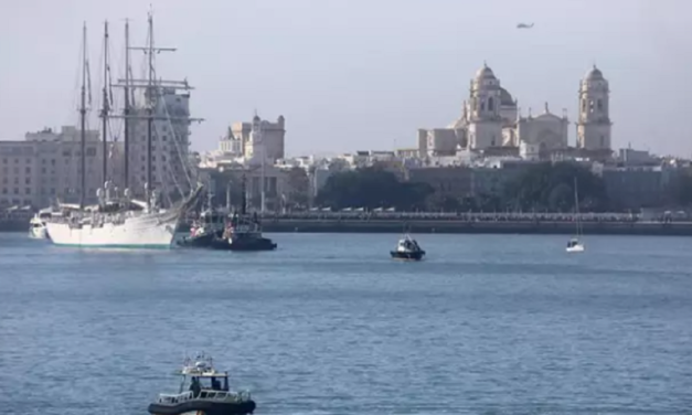 El buque escuela Juan Sebastián de Elcano regresa a Cádiz tras su XCV Crucero de Instrucción