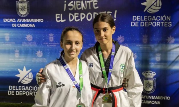 La deportista Daniela Holgado gana el oro del campeonato de Andalucía cadete de taekwondo
