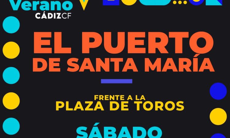 El Tour Cádiz CF 2023 llega a la plaza Elías Ahuja este sábado
