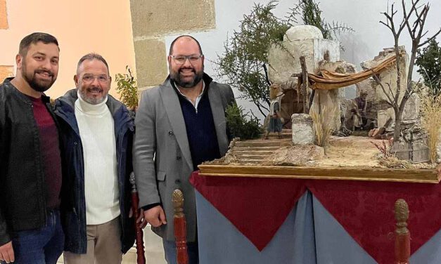 Inaugurado el Belén de la Asociación Belenista Portuense Ángel Martínez en el Palacio de Reinoso Mendoza