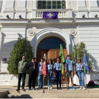 Los cinco grupos scout de El Puerto celebran el Día del Fundador 2024