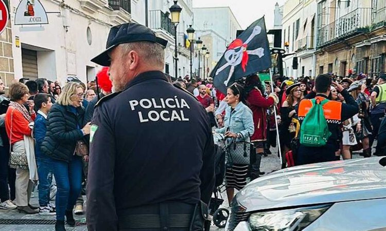 Gran campaña de vigilancia y control de la Policía Local de El Puerto en el fin de semana de Carnaval