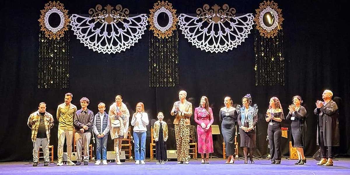 Gran éxito de la exhibición de tanguillos que llenó de arte el Teatro Municipal Pedro Muñoz Seca