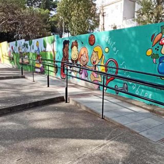 Finalizan las obras de mejora de accesibilidad del colegio Cristóbal Colón de El Puerto