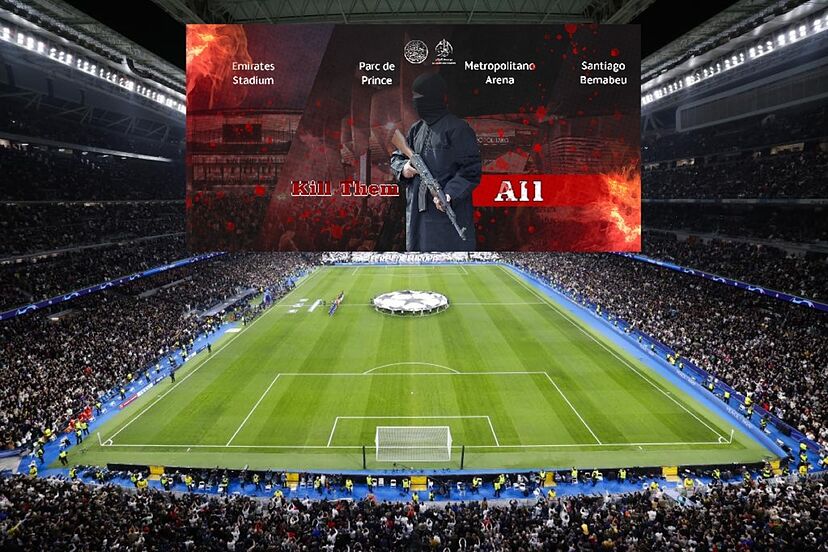 El Estado Islámico pidió atentar contra los jugadores del Real Madrid y sus aficionados