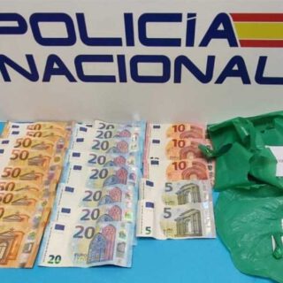 La Policía Nacional desmantela un punto de venta de cocaína en El Puerto