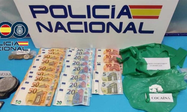 La Policía Nacional desmantela un punto de venta de cocaína en El Puerto