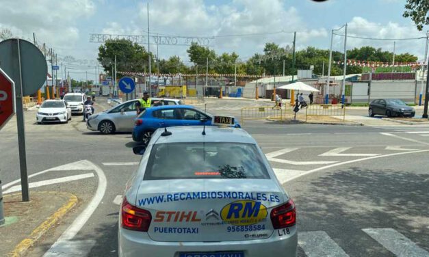 La Feria de El Puerto contará con refuerzo de taxis gracias a una colaboración entre municipios
