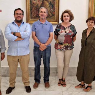 El Hospitalito acoge "Un momento en la historia de la pintura", que muestra 33 cuadros del portuense Enrique Ochoa