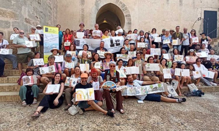 Fin de semana 'para enmarcar' entre El Puerto y Cádiz gracias a los dibujos de Urban Sketchers