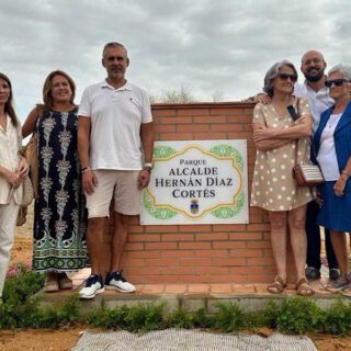 Inaugurado el Parque Alcalde Hernán Díaz Cortés en Los Altos del Paseo de El Puerto