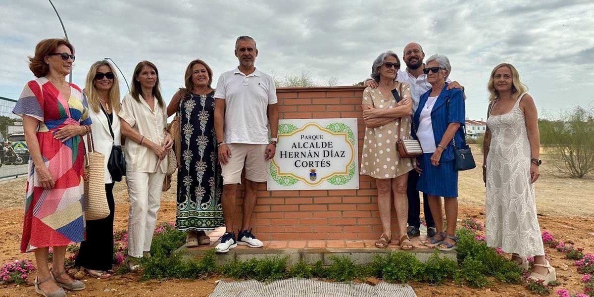 Inaugurado el Parque Alcalde Hernán Díaz Cortés en Los Altos del Paseo de El Puerto