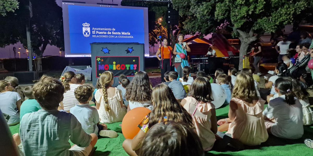 Valdelagrana acogió una gran fiesta infantil de "Vuelta al cole"